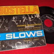 Discos de vinilo: FRANKIE MONTEBELLO VIENS DANSER LA BOSTELLA/QU'EST-CE UQE LA BOSTELLA? +2 EP 7'' 1965 PHILIPS ESPAÑA