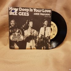 Discos de vinilo: HOW DEEP IS YOR LOVE - THE BEE GEE