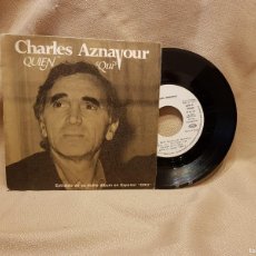 Discos de vinilo: CHARLES AZNAVOUR - QUIEN ”QUI”