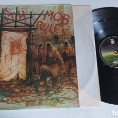 Discos de vinilo: LP-BLACK SABBATH-MOB RULES-SPAIN-1981-