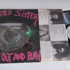Discos de vinilo: LP-TWISTED SISTER-CPME OUT AND PLAY-SPAIN-1983-