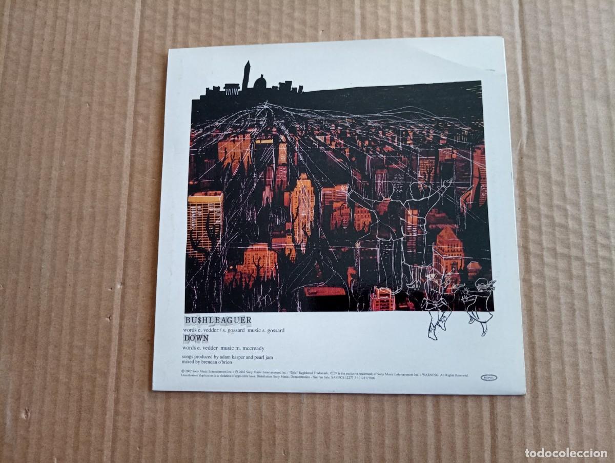 Discos de vinilo: PEARL JAM - BUSHLEAGUER SINGLE 2002 - Foto 3