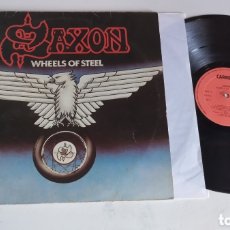 Discos de vinilo: LP-SAXON-WHEELS OF STEEL-SPAIN-1980-