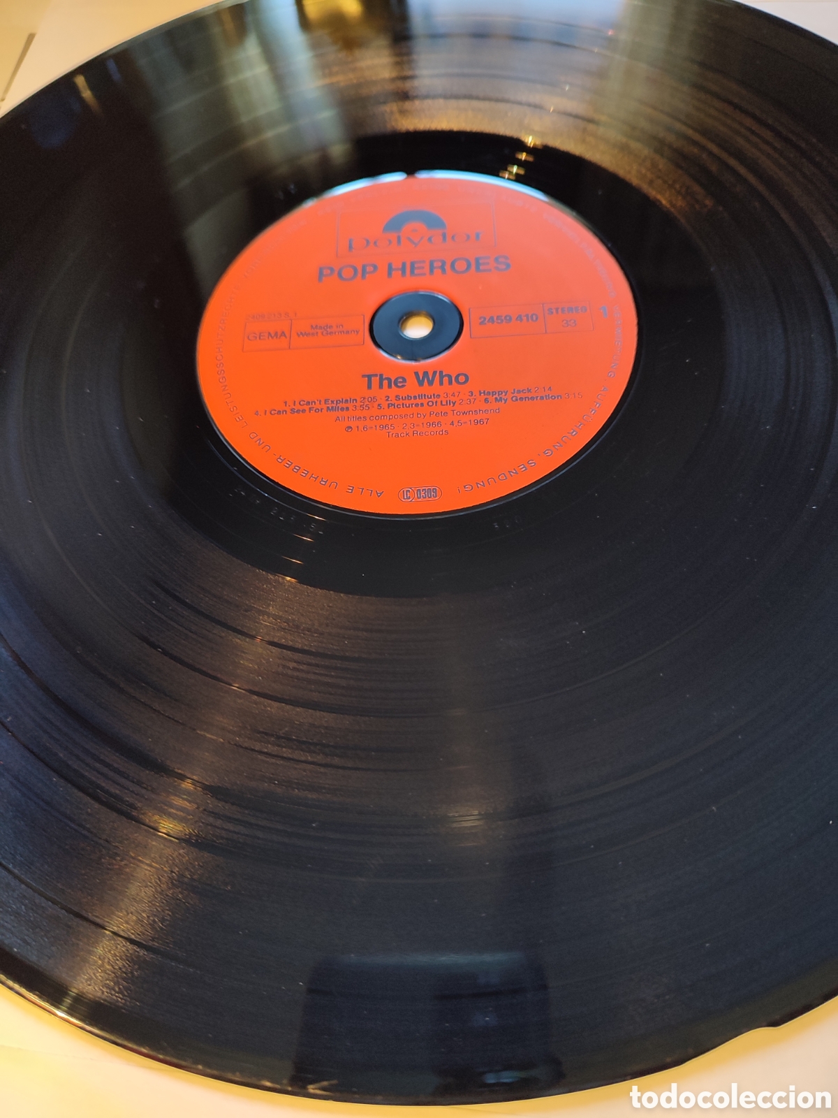 Discos de vinilo: The Who - Pop H&eacute;roes - Foto 3