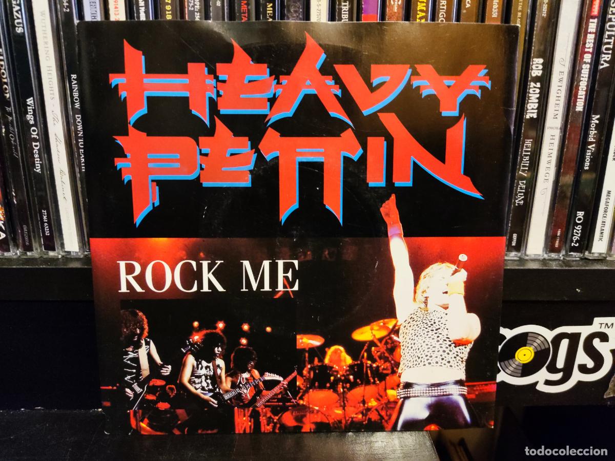 Discos de vinilo: HEAVY PETTIN - ROCK ME - Foto 1