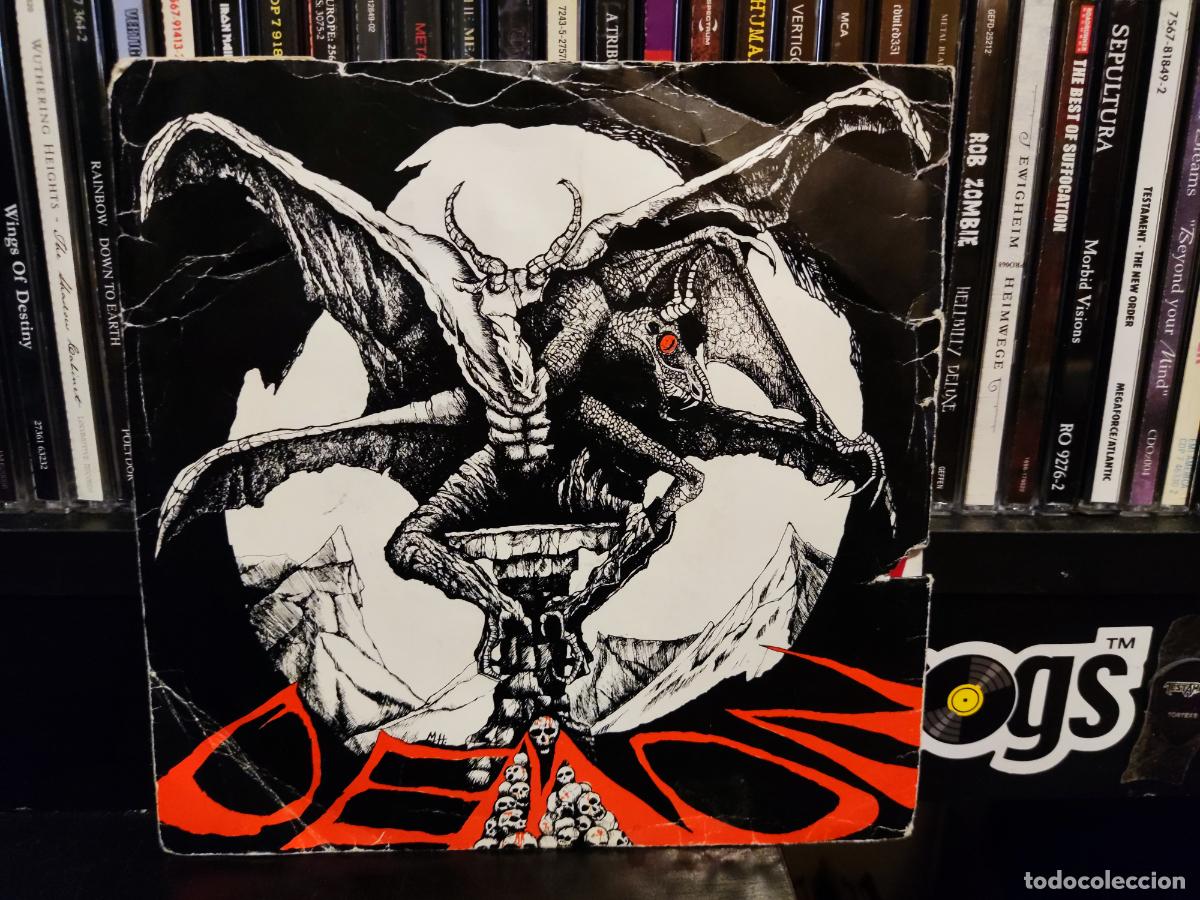 Discos de vinilo: DEMON - LIAR - FIRMADO. - Foto 1
