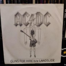Dischi in vinile: AC/DC - GUNS FOR HIRE B/W LANDSLIDE