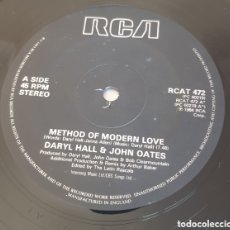 Discos de vinilo: DARYL HALL & JOHN OATES - METHOD OF MODERN LOVE. SOLO DISCO