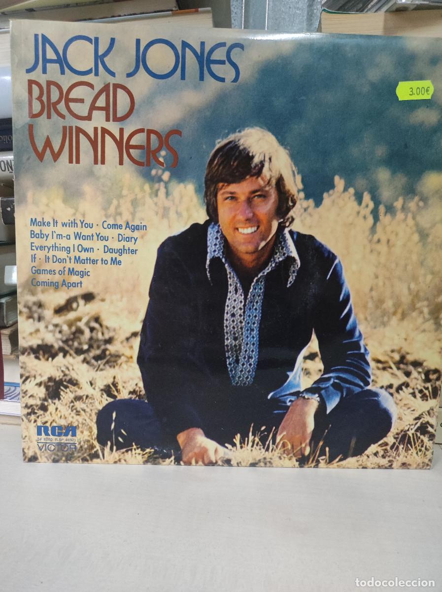 Discos de vinilo: Jack Jones &ndash; Bread Winners - Foto 1