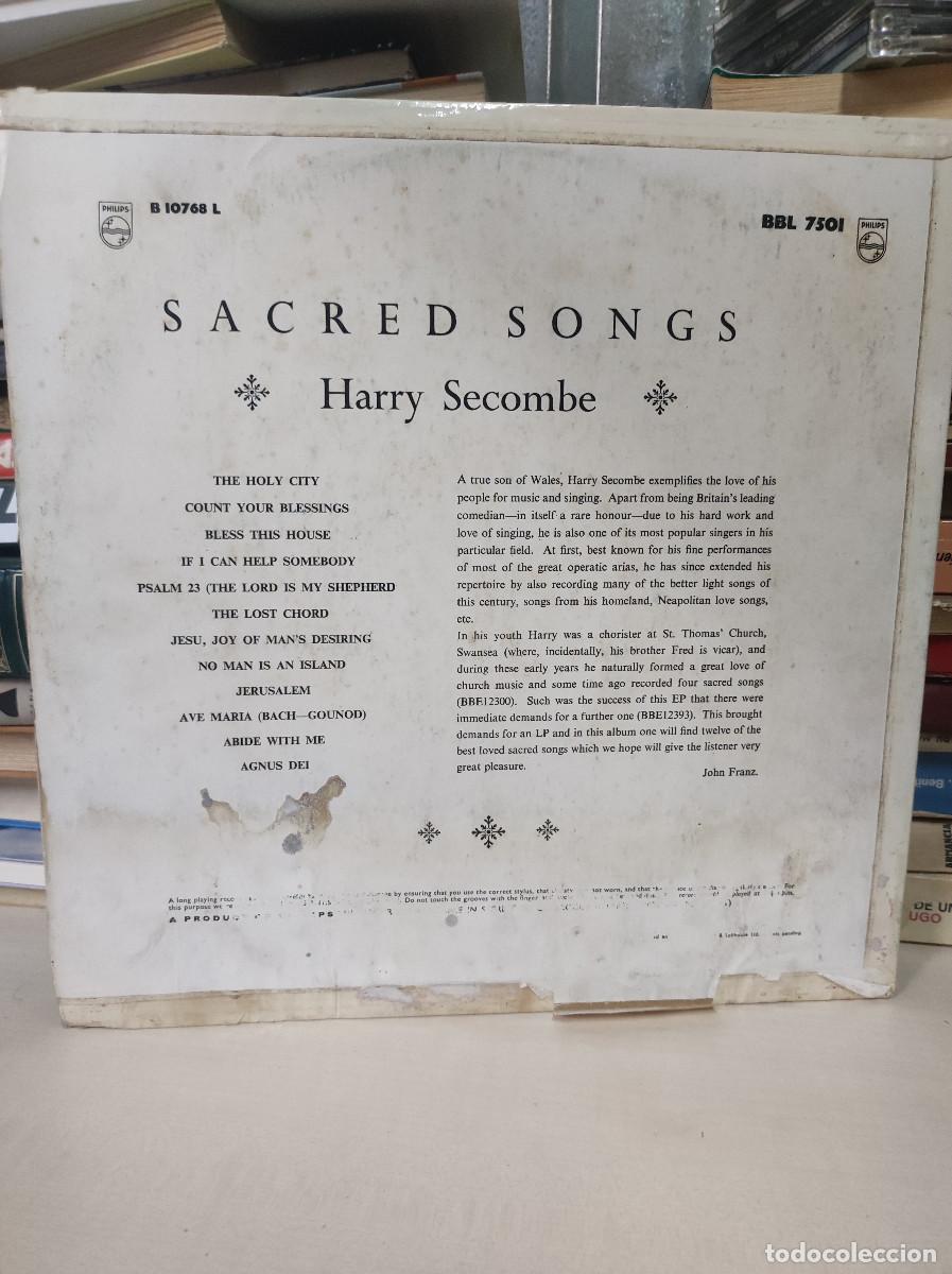 Discos de vinilo: Harry Secombe &ndash; Sacred Songs - Foto 2