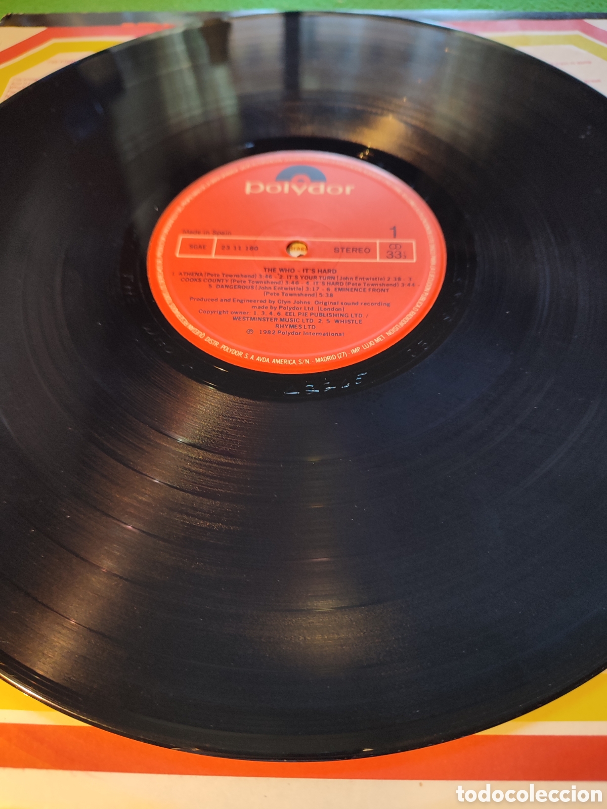 Discos de vinilo: The Who - Its hard Vinilo Lp - Foto 4