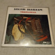 Discos de vinilo: SAKABI EGAÑAZPI LP TRIKITILARIAK ESP.1975