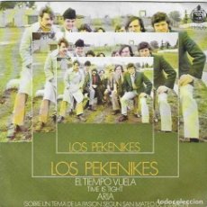 Discos de vinilo: LOS PEKENIKES,EL TIEMPO VUELA SINGLE DEL 69