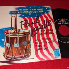 Discos de vinilo: PAUL LAVALLE BANDA AMERICA BARRAS ESTRELLAS/EL CAPITAN +2 EP 7'' 1961 MGM SPAIN SOUSA
