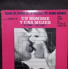 Discos de vinilo: FRANCIS LAI - UN HOMBRE Y UNA MUJER / 10.109