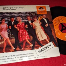 Discos de vinilo: HORST WENDE DANCE ORCH. MADISON/DONG DONG MADISON +2 EP 7'' 196? POLYDOR GERMANY ALEMANIA