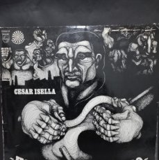 Discos de vinilo: CESAR ISELLA - HOMBRE EN EL TIEMPO / 6388013 - CUBIERTA DE RICARDO CARPANI