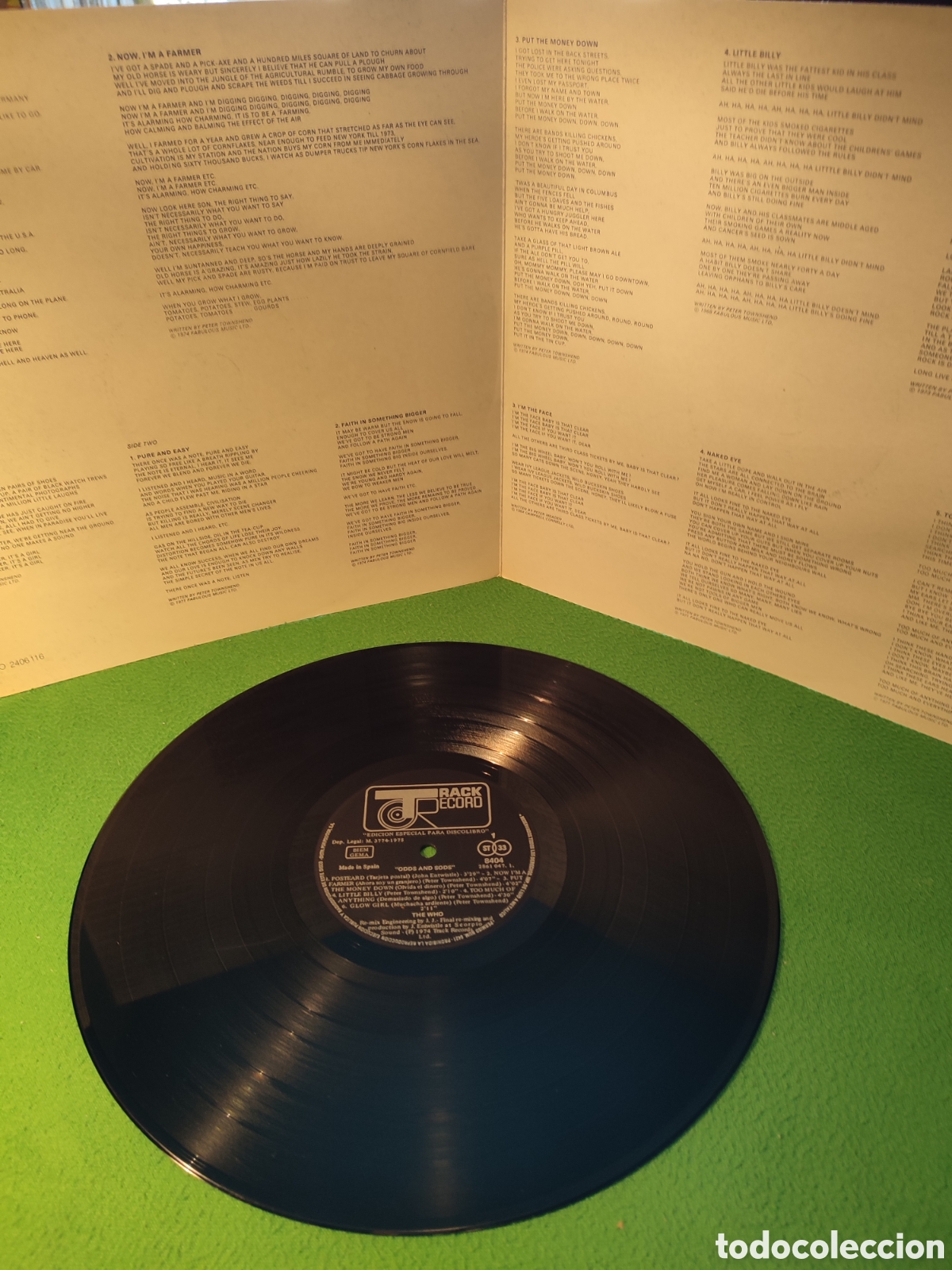 Discos de vinilo: The Who - Odds & Sods - Foto 3