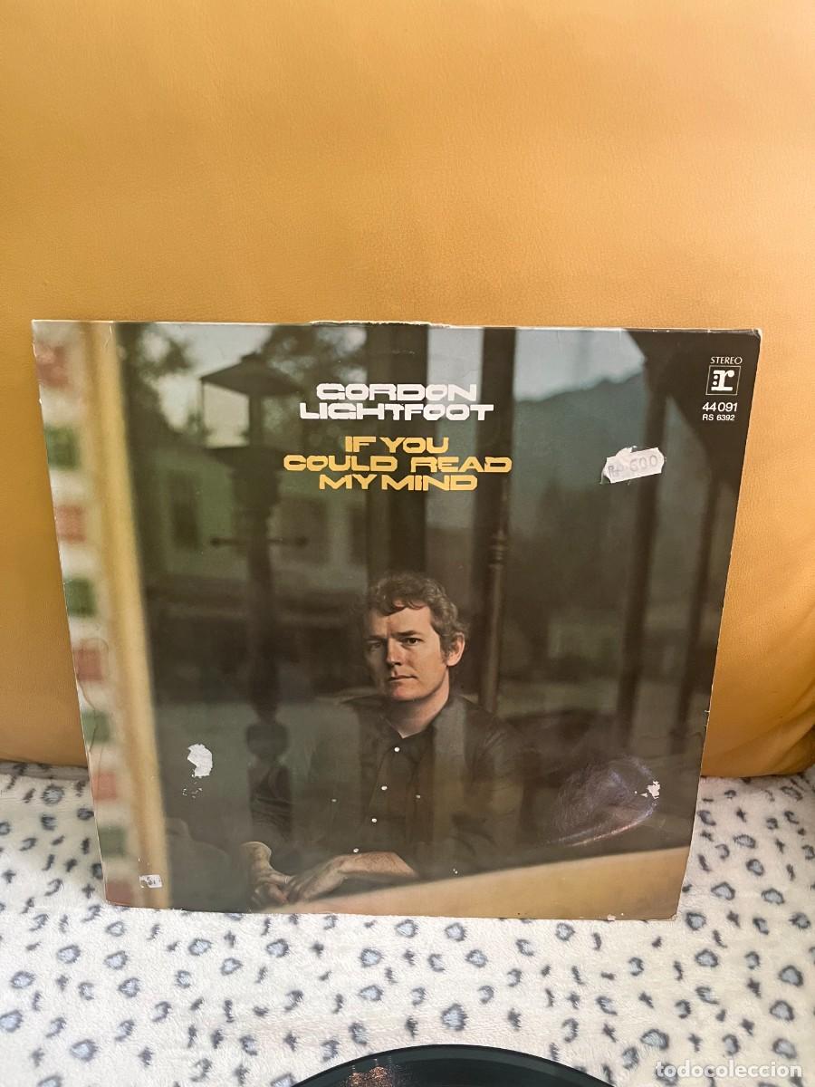 Discos de vinilo: Gordon Lightfoot &lrm;&ndash; If You Could Read My Mind - Foto 1