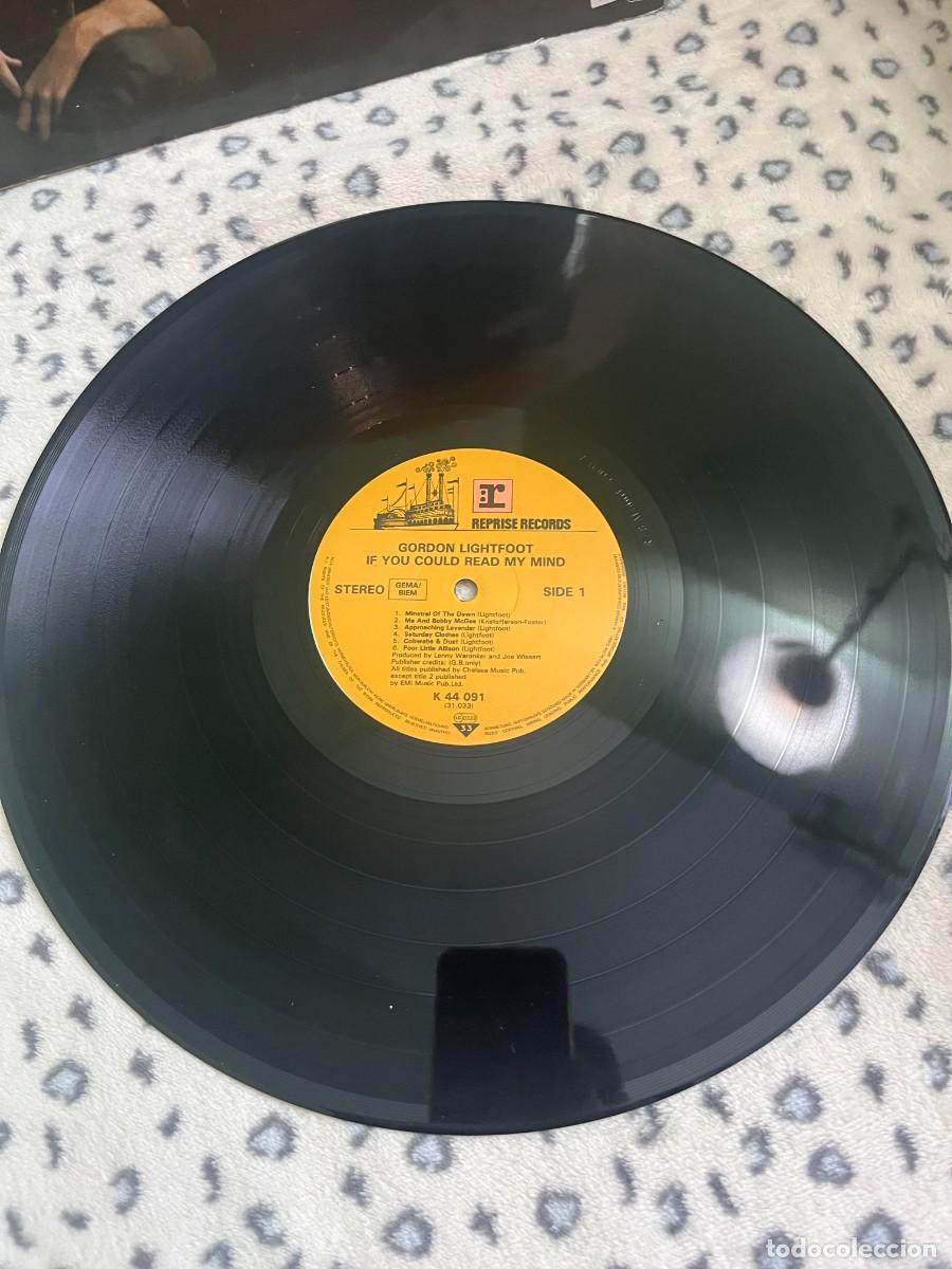 Discos de vinilo: Gordon Lightfoot &lrm;&ndash; If You Could Read My Mind - Foto 4