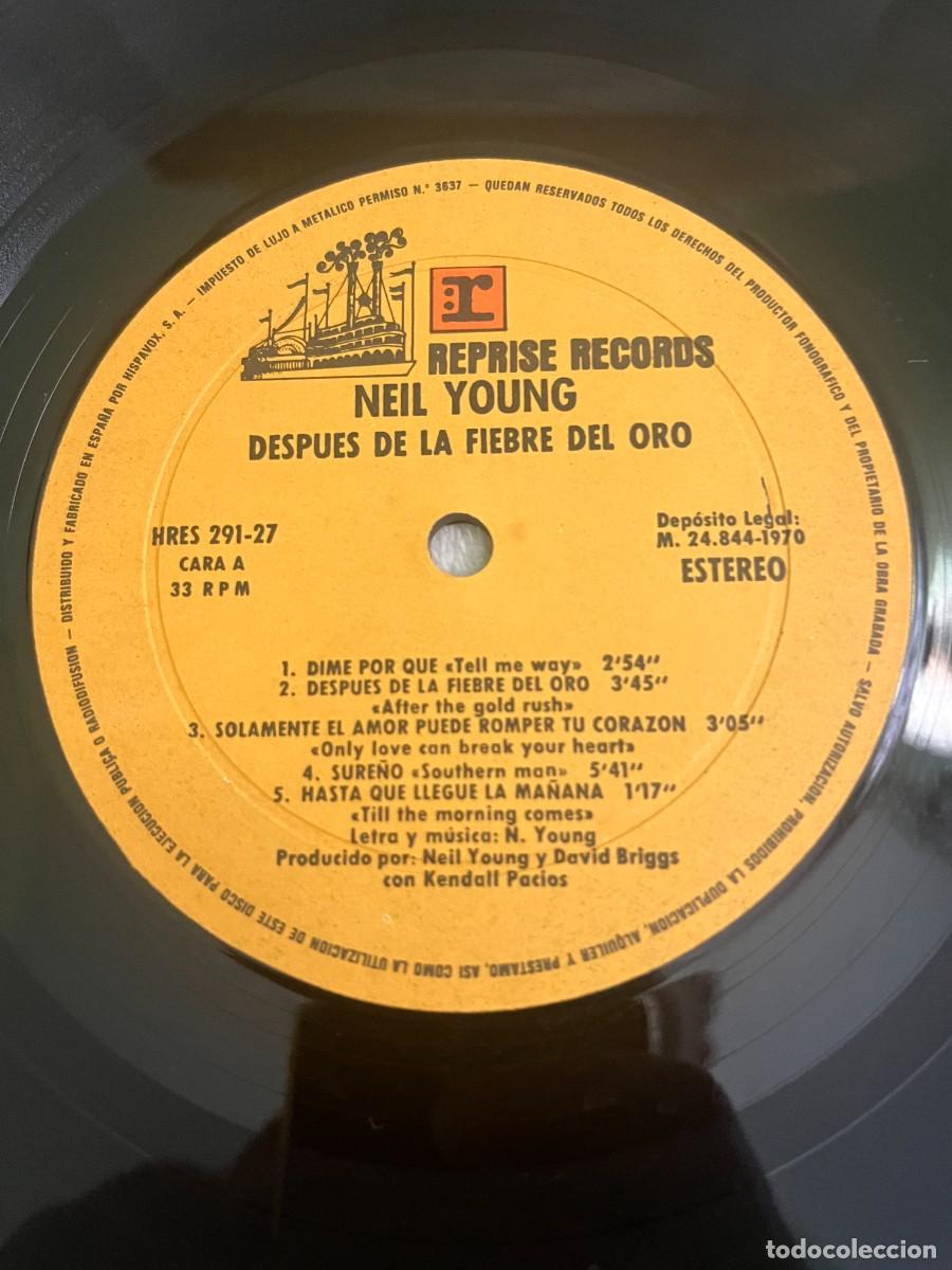 Discos de vinilo: Neil Young &lrm;&ndash; After The Gold Rush - Foto 4