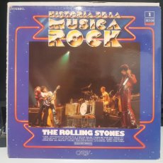 Discos de vinilo: D1 - THE ROLLING STONES ”HISTORIA DE LA MÚSICA ROCK” - ÁLBUM LP AÑO 1981
