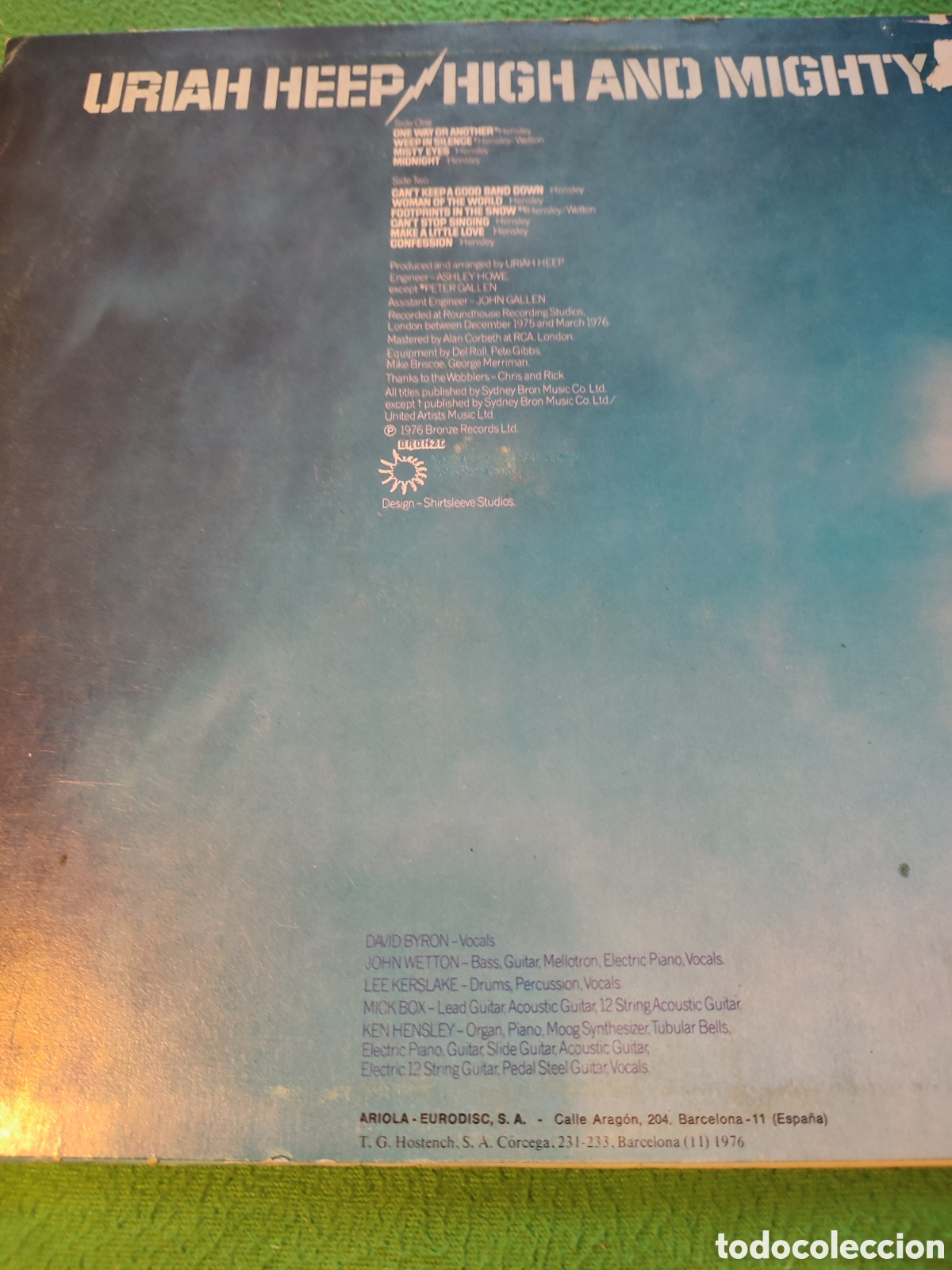 Discos de vinilo: Uriah Heep - High and mighty - Foto 2
