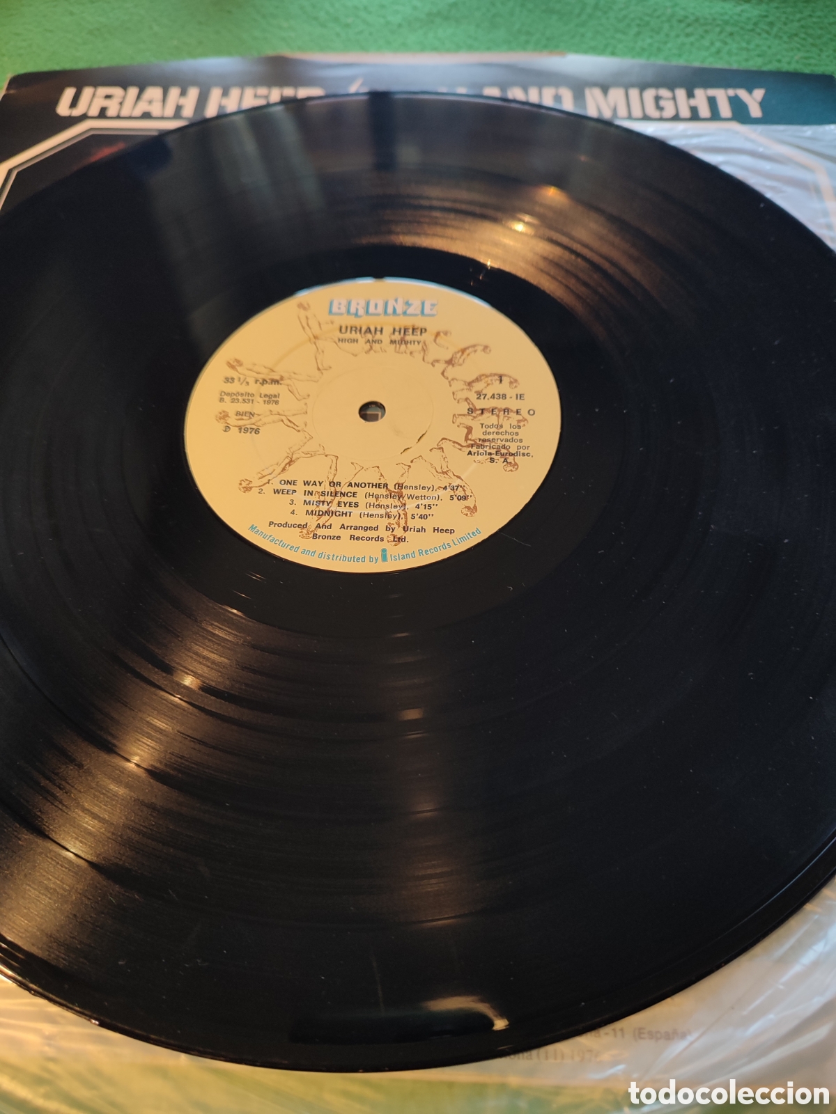 Discos de vinilo: Uriah Heep - High and mighty - Foto 5
