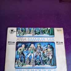 Dischi in vinile: ABBA – MAMMA MIA - SG CARNABY 1975 PROMO - SUECIA POP, POCO USO