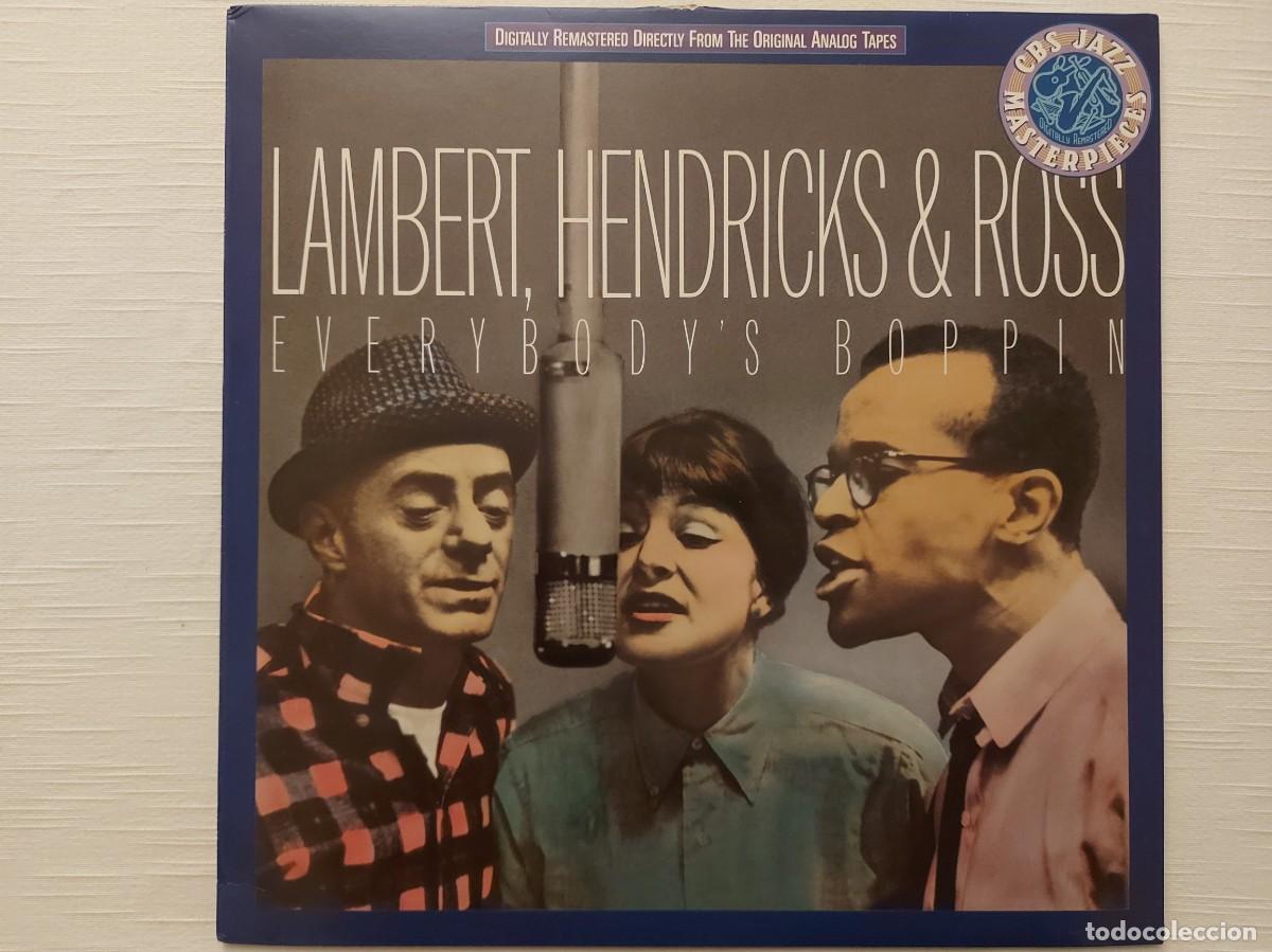 Discos de vinilo: LP Lambert, Hendricks, Ross. Everybodys Boppin - Foto 1