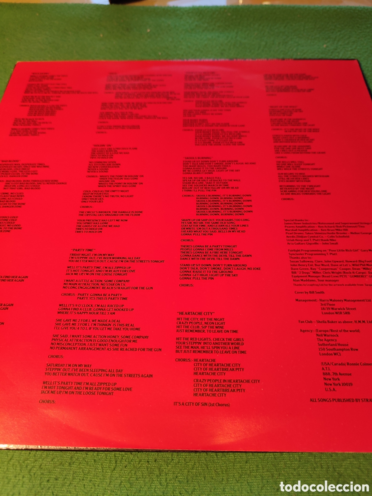 Discos de vinilo: Uriah Heep - Equator - Foto 3
