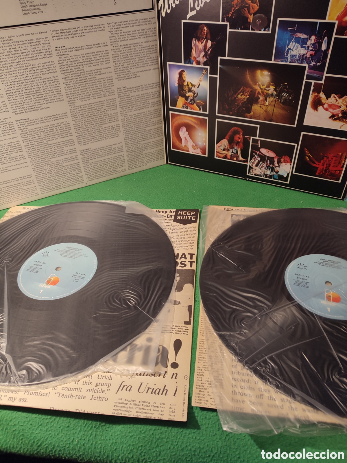 Discos de vinilo: Uriah Heep - Live January 1973 2lps - Foto 2