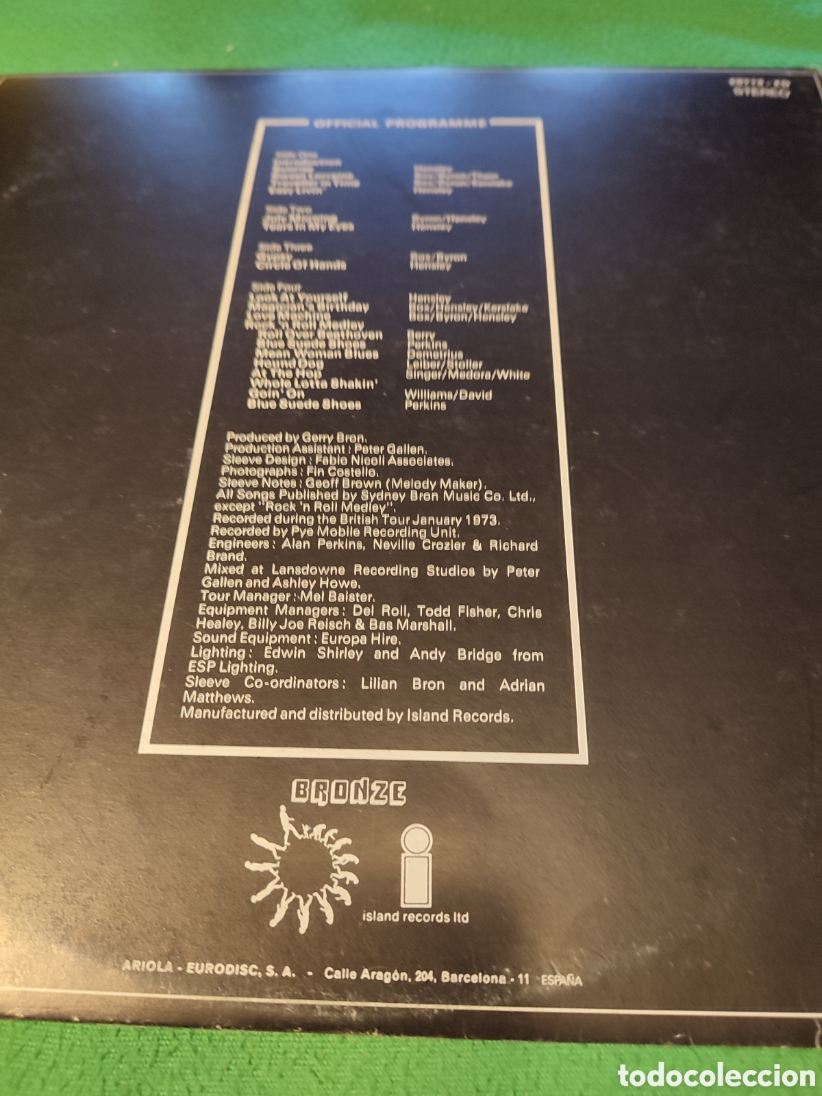 Discos de vinilo: Uriah Heep - Live January 1973 2lps - Foto 3