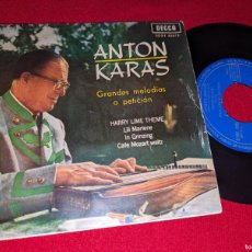 Discos de vinilo: ANTON KARAS HARRY LIME THEME/LILI MARLENE/IN GRINZING +1 EP 7'' 1963 DECCA SPAIN ESPAÑA