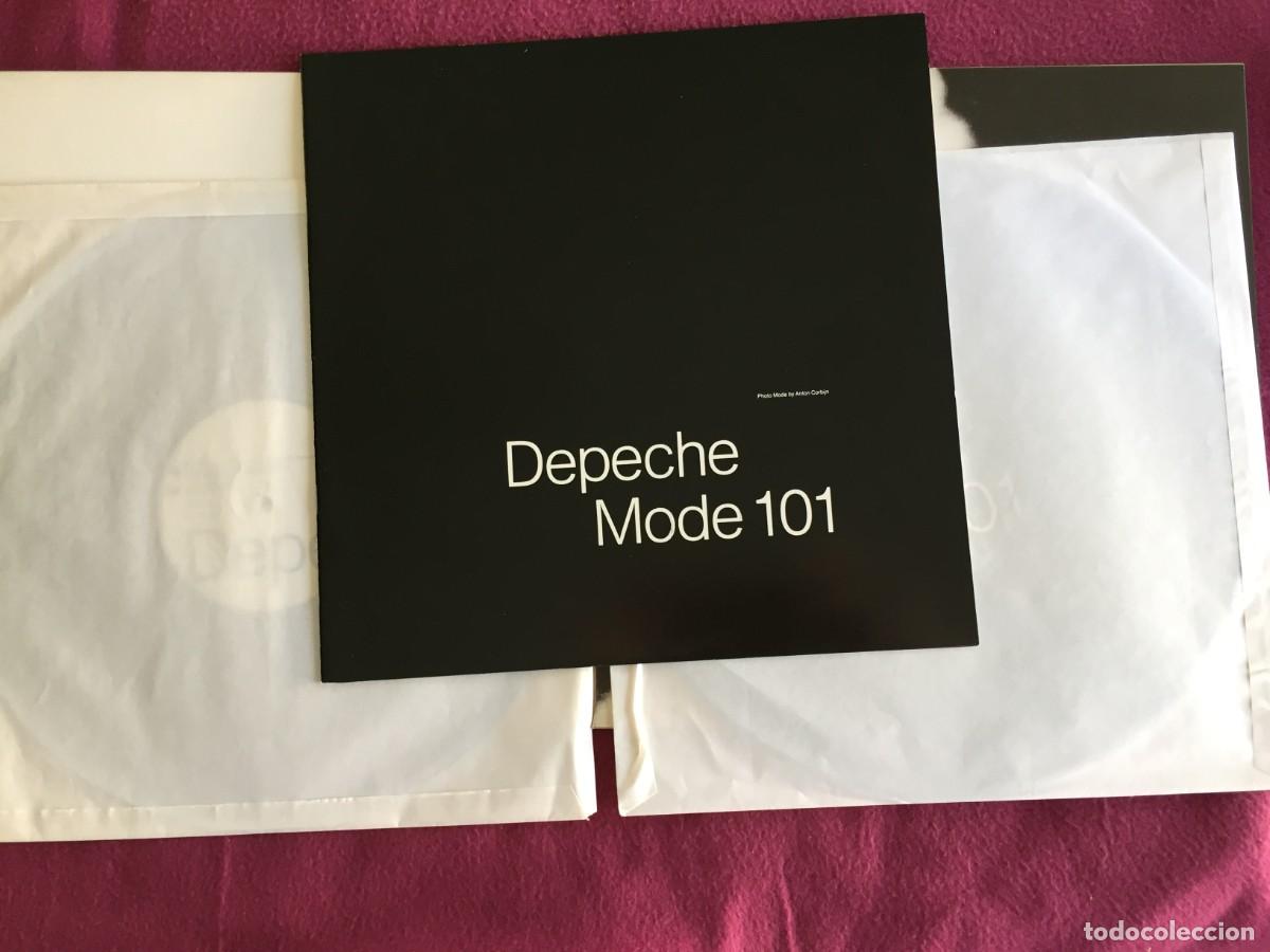 Discos de vinilo: DEPECHE MODE-101-DOBLE LP CON LIBRETO-ORIGINAL ESPA&Ntilde;OL 1989 - Foto 4