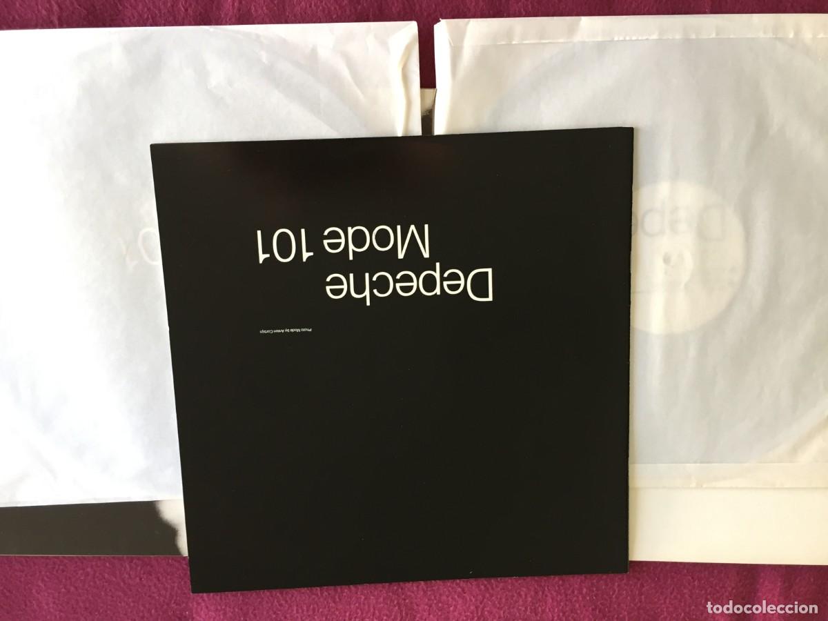 Discos de vinilo: DEPECHE MODE-101-DOBLE LP CON LIBRETO-ORIGINAL ESPA&Ntilde;OL 1989 - Foto 5