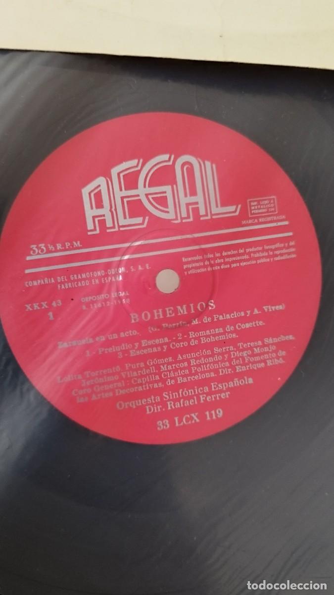 Discos de vinilo: Amadeo Vives &ndash; Bohemios.Lp - Foto 2