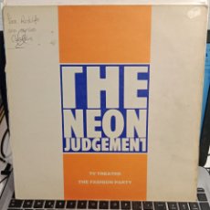 Discos de vinilo: THE NEÓN JUDGEMENT - TV TREATED (BÉLGICA 1988)