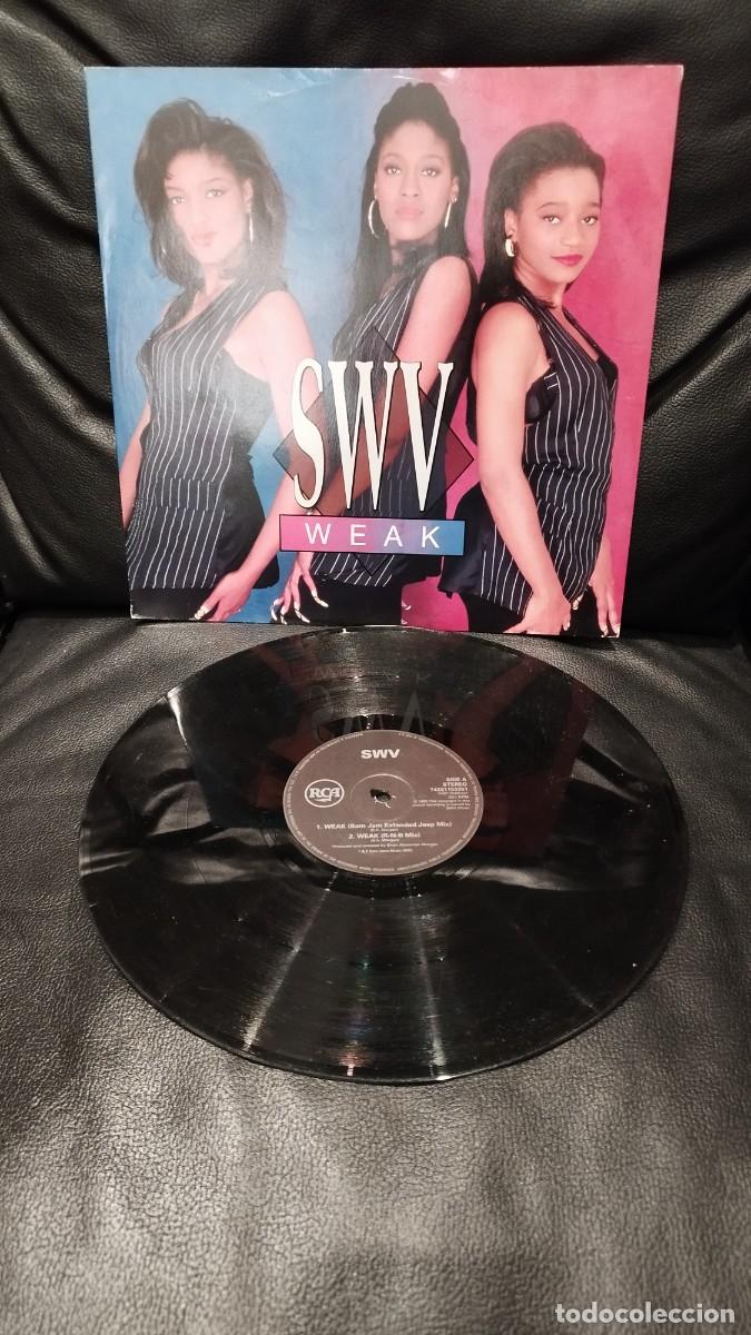 Discos de vinilo: SWV &ndash; Weak.Maxi Single - Foto 1