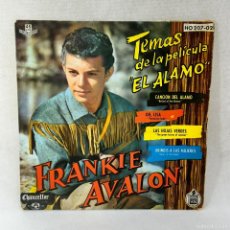 Discos de vinilo: EP FRANKIE AVALON - TEMAS DE LA PELÍCULA ”EL ÁLAMO” - ESPAÑA - AÑO 1961