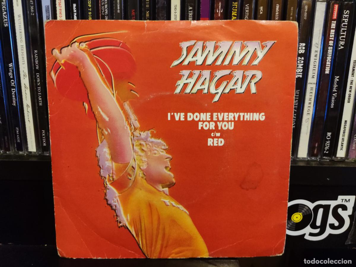 Discos de vinilo: SAMMY HAGAR - IVE DONE EVERYTHING FOR YOU - Foto 1