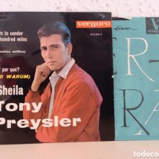 Discos de vinilo: TONY PREYSLER. RETORNO TO SENDER + 3. EP 1963