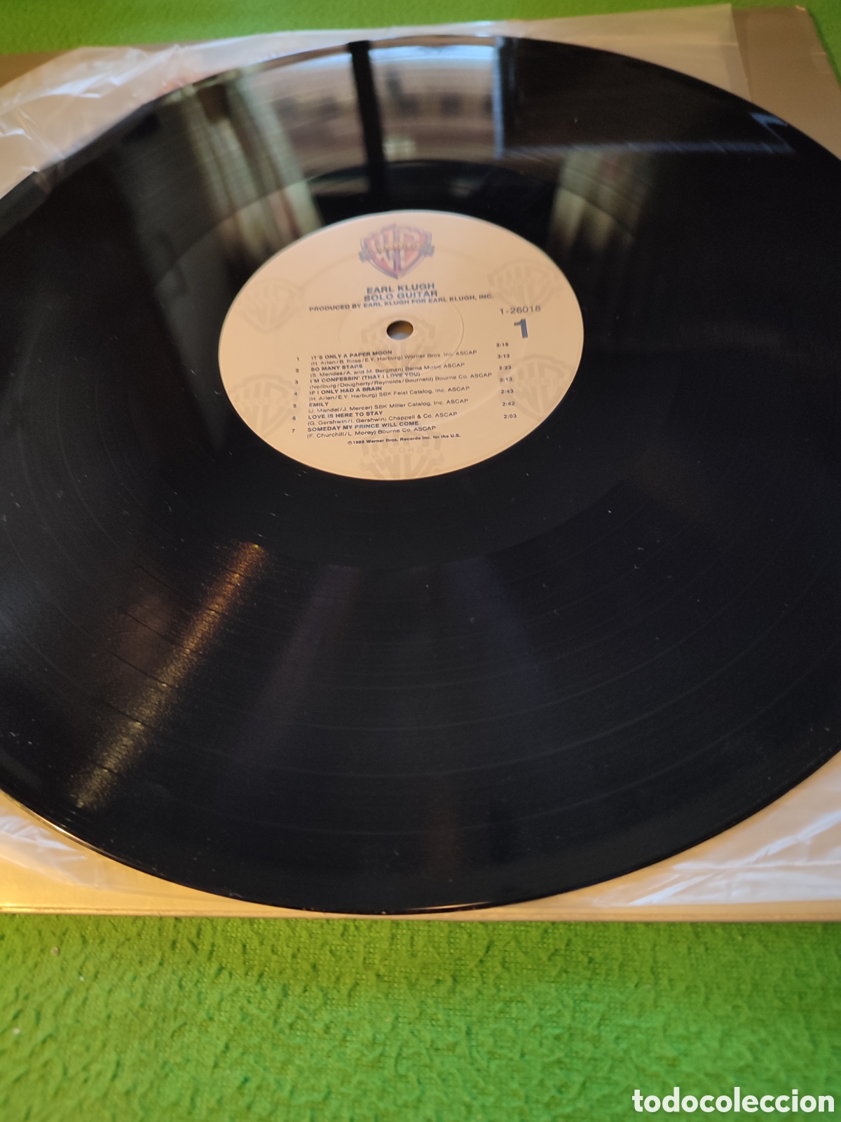Discos de vinilo: Earl Klugh - Solo guitar - Foto 3