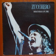 Discos de vinilo: ZUCCHERO FORNACIARI / DIAVOLO IN ME / 1989 / SINGLE