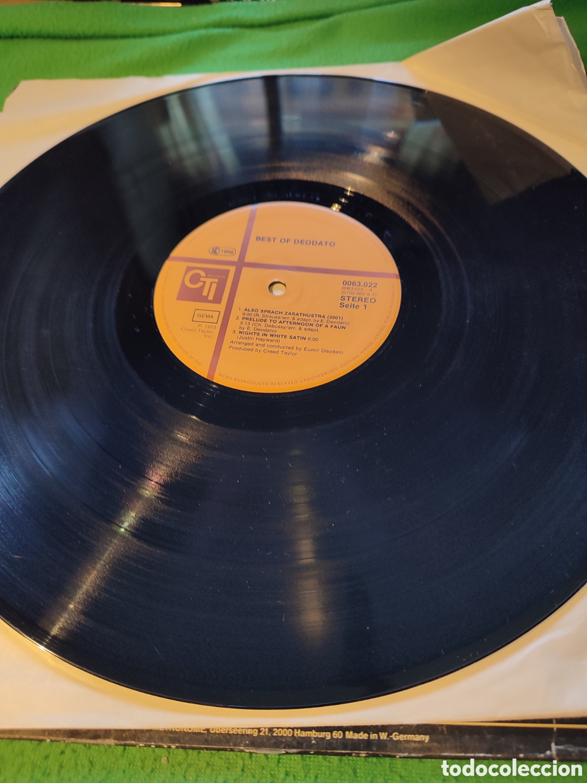 Discos de vinilo: Deodato - Best of Vinilo Lp - Foto 3