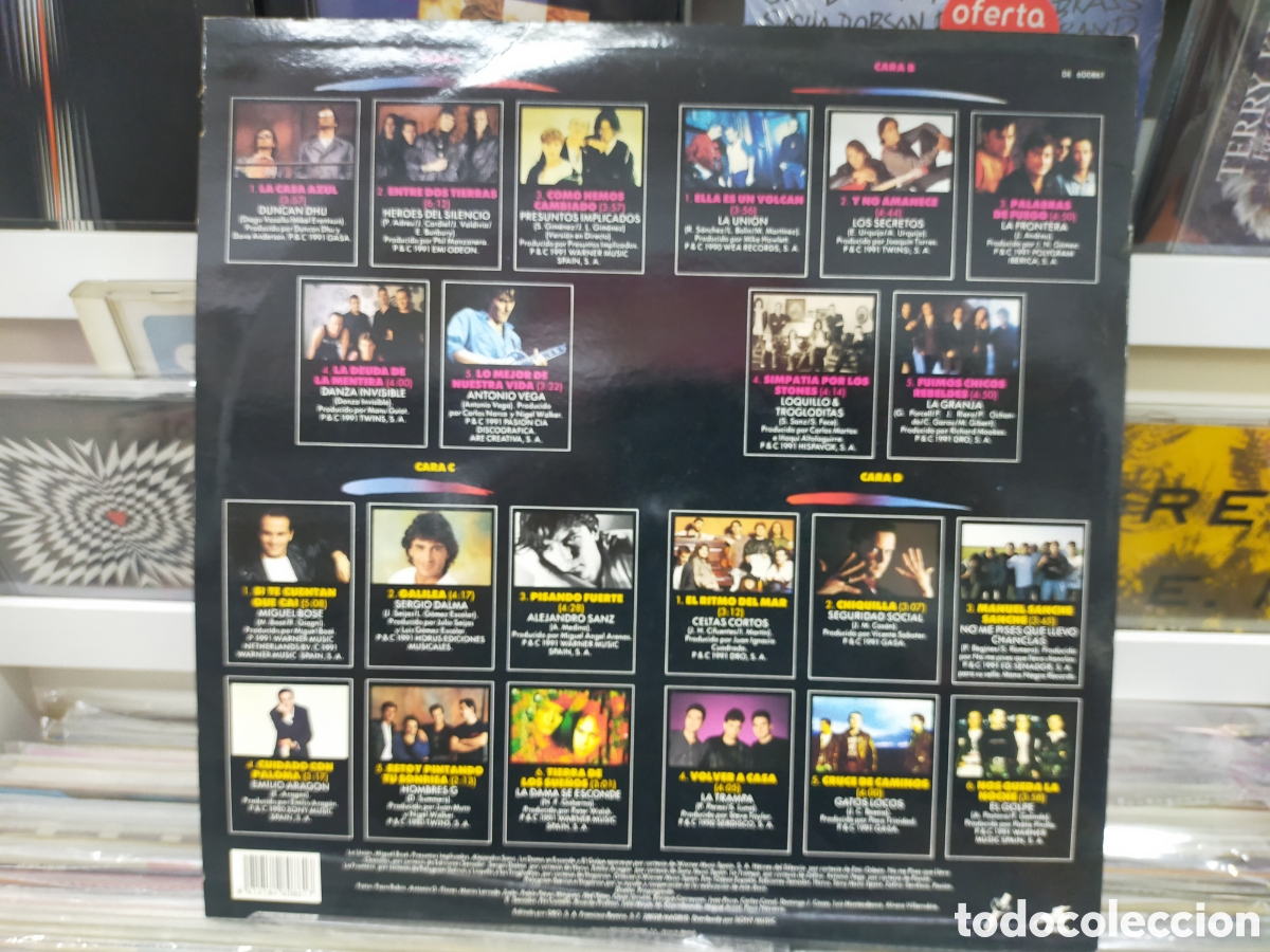 Discos de vinilo: El golfo 91 doble LP 1991 - Foto 2