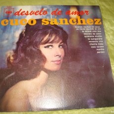 Discos de vinilo: CUCO SANCHEZ. DESVELO DE AMOR. CBS, 1967. EDC. MEXICO (#)