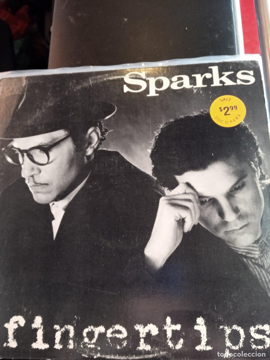 Discos de vinilo: SPARKS- FINGERTIPS. MAXISINGLE PROMO USA. - Foto 1