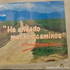 Discos de vinilo: JOAN MANUEL SERRAT - HE ANDADO MUCHOS CAMINOS - LP MEJICANO DE VINILO NUEVO PRECINTADO - CAJA LP 1