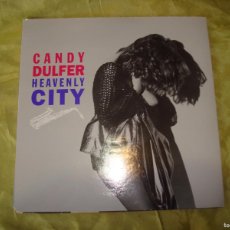 Discos de vinilo: CANDY DULFER. HEAVENLY CITY / BEAT SIDE. RCA, 1990. EDC. UK. IMPECABLE